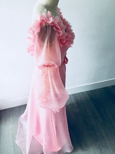 Haute Couture Pink Dress Details 3
