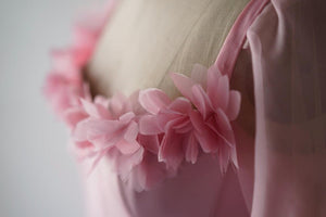 Haute Couture Pink Dress Details
