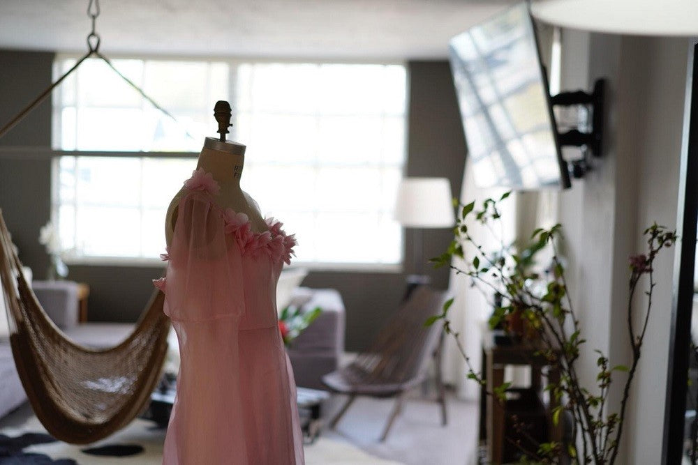 Haute Couture Pink Dress and Home Décor