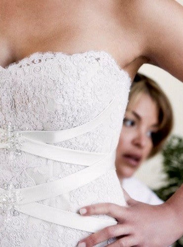 Haute Couture Wedding Dress in the make