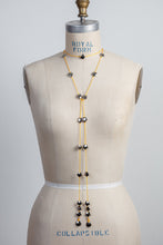 Lucky Flower Double Necklace Magenta