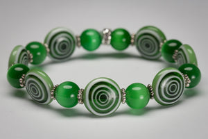 Murano Green Bracelet