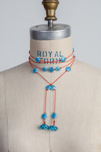 Millefiori Necklace White and Lemon