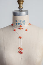 Millefiori Necklace Yellow and Red