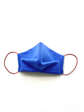 Face Mask / Light Royal Blue Neoprene-Orange Elastic